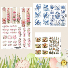 Ριζόχαρτα για λαμπάδες & διακοσμητικά