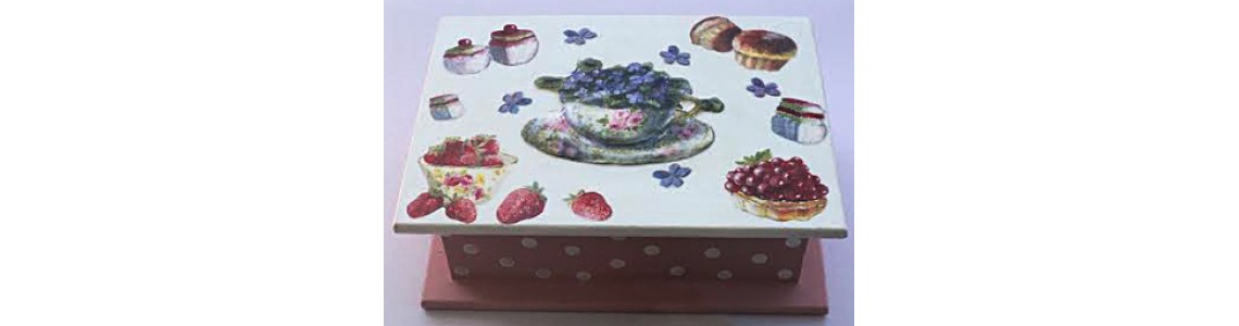 Decoupage με τρισδιάστατο αποτέλεσμα Decoupage με τρισδιάστατο αποτέλεσμα