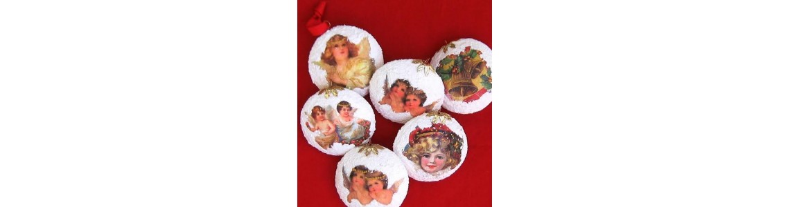 Χριστουγεννιάτικες μπάλες με Cres Deco