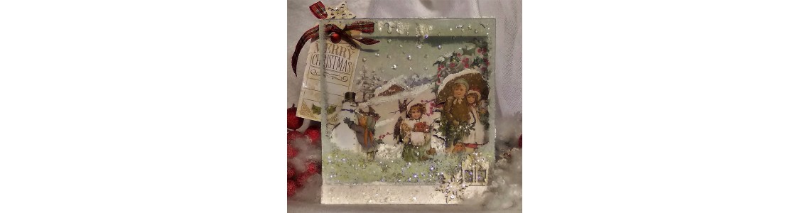 Τρισδιάστατη Χριστουγεννιάτικη Κορνίζα