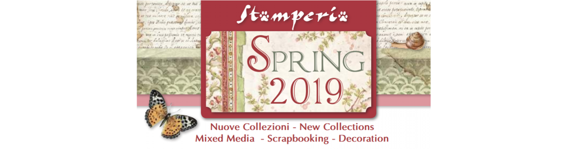 Νέα Συλλογή Stamperia – Άνοιξη 2019