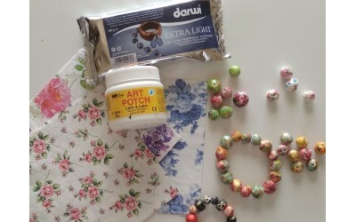 Χάντρες από πηλό Darwi