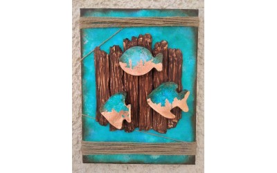 Καλοκαιρινή κατασκευή με Μικτές Τεχνικές