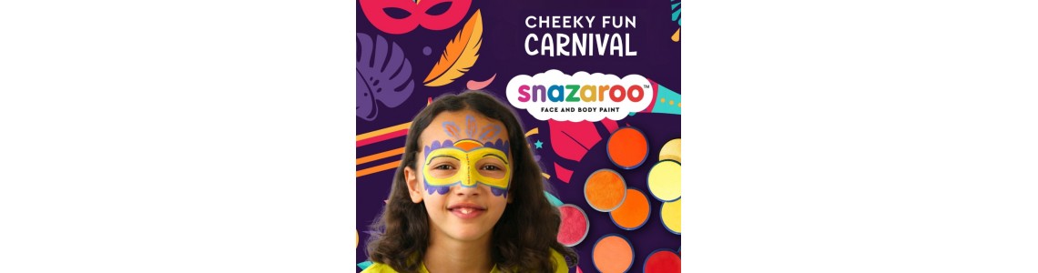 Πολύχρωμες μάσκες με Snazaroo