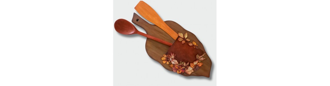 Φθινοπωρινή Κατασκευή: Διακοσμητική Θήκη Κουτάλας με Decoupage