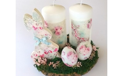 Πασχαλινή DIY Σύνθεση με Decoupage!