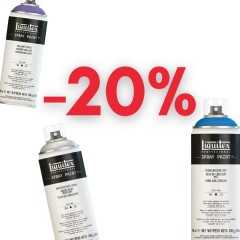 Liquitex acrylic sprays