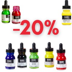 Liquitex acrylic inks