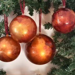 DIY μπάλες με μελάνια οινοπνεύματος