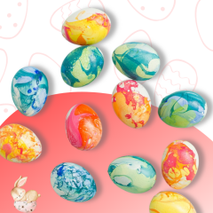 Μαρμαρογραφία σε αυγά