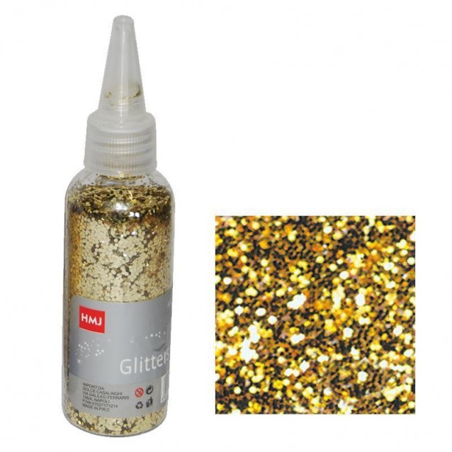 Glitter Νιφάδες 30gr Χρυσές