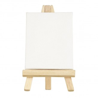 SinoArt Mini Καβαλέτο 12cm με Τελάρο 6x8cm