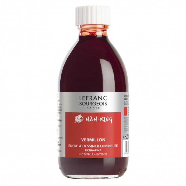 Lefranc & Bourgeois 250ml Βερμιγιόν Σινική Μελάνη Nan-King