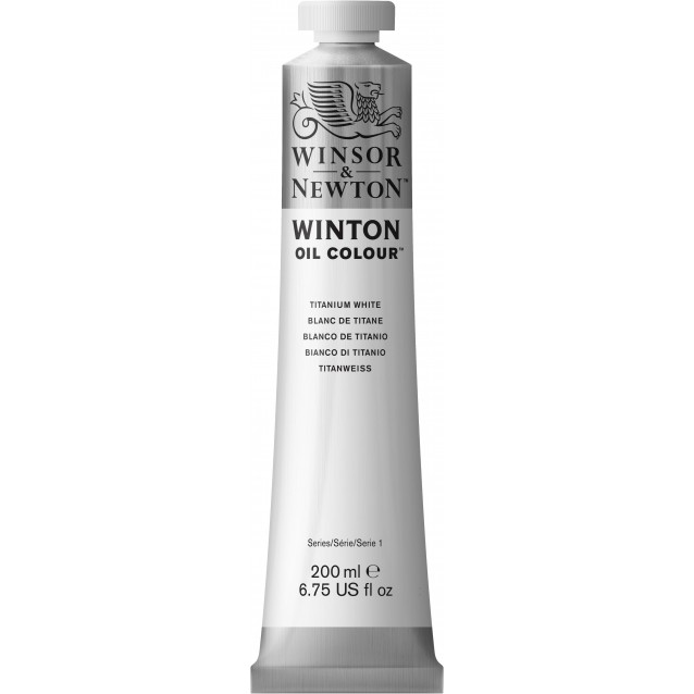 Winsor & Newton 200ml Winton Oil Titanium White