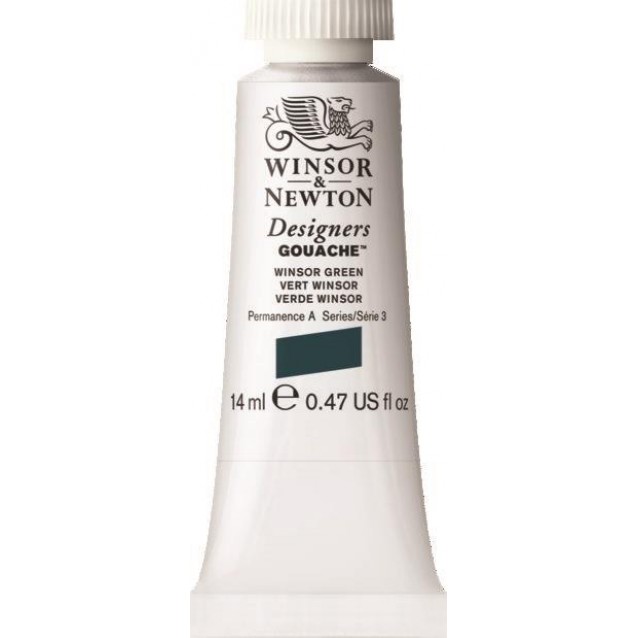 Winsor & Newton 14ml Τέμπερα Designers Winsor Green Serie 3