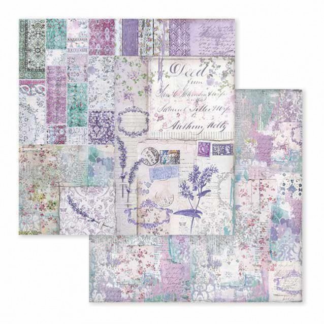 Stamperia Χαρτί Scrapbooking 30,5x30,5cm Διπλής Όψης Provence Patchwork