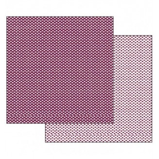 Stamperia Χαρτί Scrapbooking 30,5x30,5cm Διπλής Όψης Texture Tiny Hearts Red Background