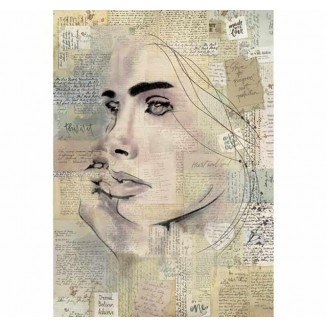Stamperia Ριζόχαρτο Decoupage A4 (21x29,7cm) Wandering Mind