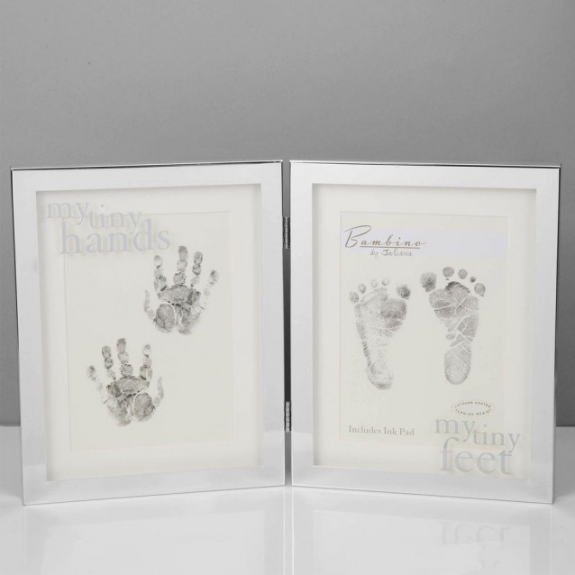 Επάργυρη Κορνίζα My Tiny Hands/Feet