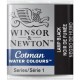 Winsor & Newton Half Pan Cotman 337 Lamp Black