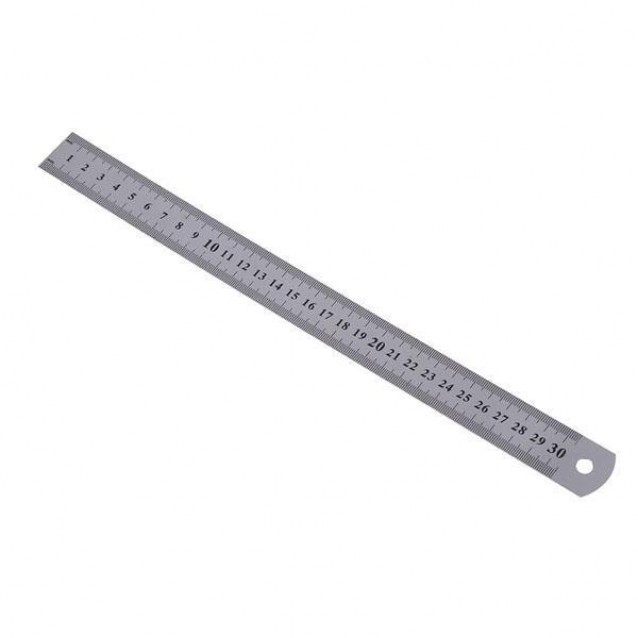 Χάρακας Μεταλλικός 30cm