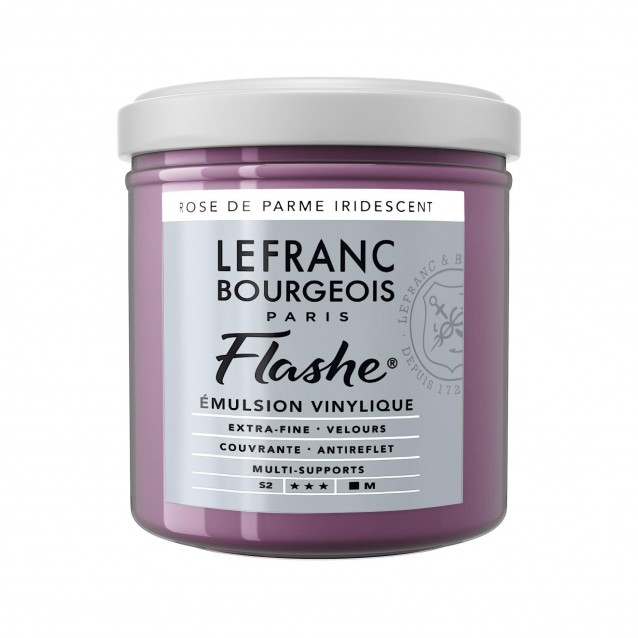 Lefranc & Bourgeois 125ml Flashe Acrylic 839 Rose De Parme Iridescent Series 2