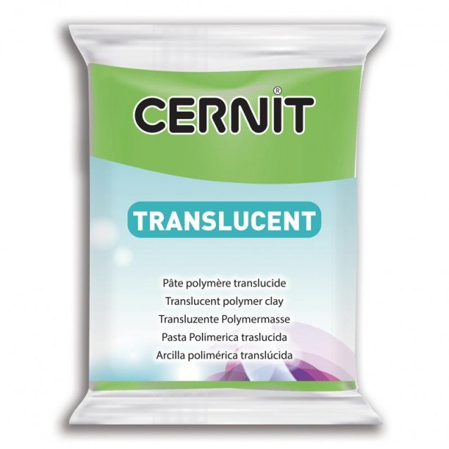 Cernit 56gr Translucent No.605 Πράσινο Λεμονί