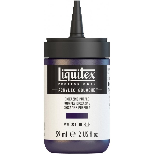 Liquitex 59ml Acrylic Gouache 186 Purple Dioxazine Series 1