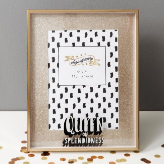 Κορνίζα Χρυσή 13x18cm Queen of Splendidness