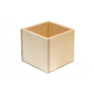 Rosa Ξύλινη Μολυβοθήκη 11X11X10cm