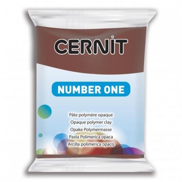 Cernit 56gr Number One No.800 Καφέ