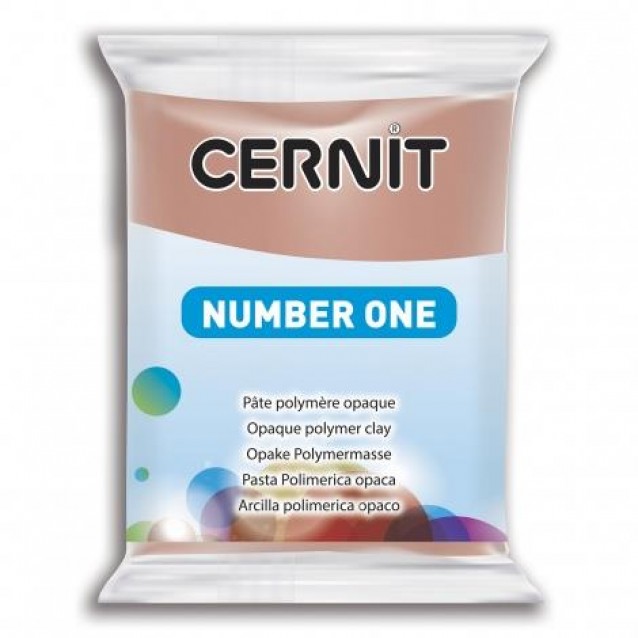 Cernit 56gr Number One No.812 Καφέ Λατό