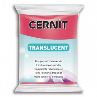 Cernit 56gr Translucent No.474 Ruby Red