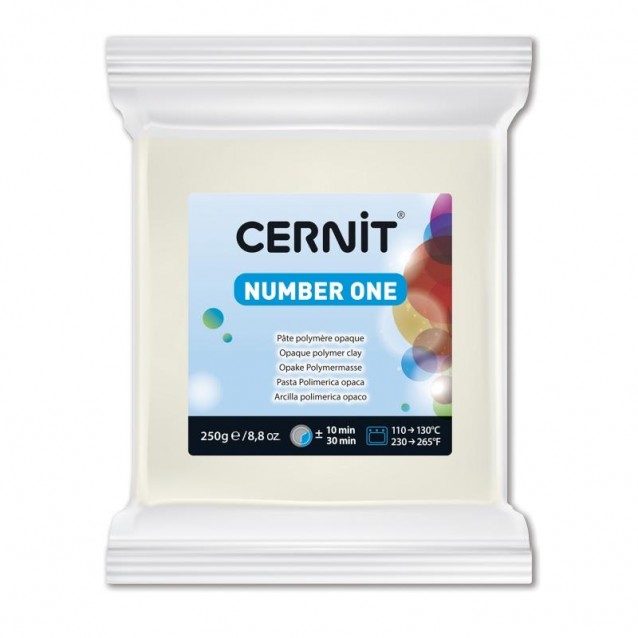 Cernit 250gr Number One No.027 Λευκό Καλυπτικό Cernit 250gr Number One No.027 Λευκό Καλυπτικό