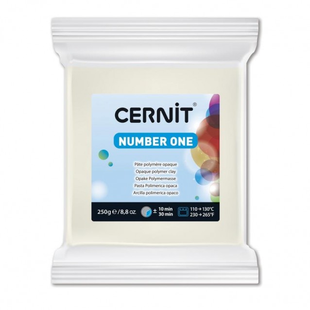 Cernit 250gr Number One No.027 Λευκό Καλυπτικό