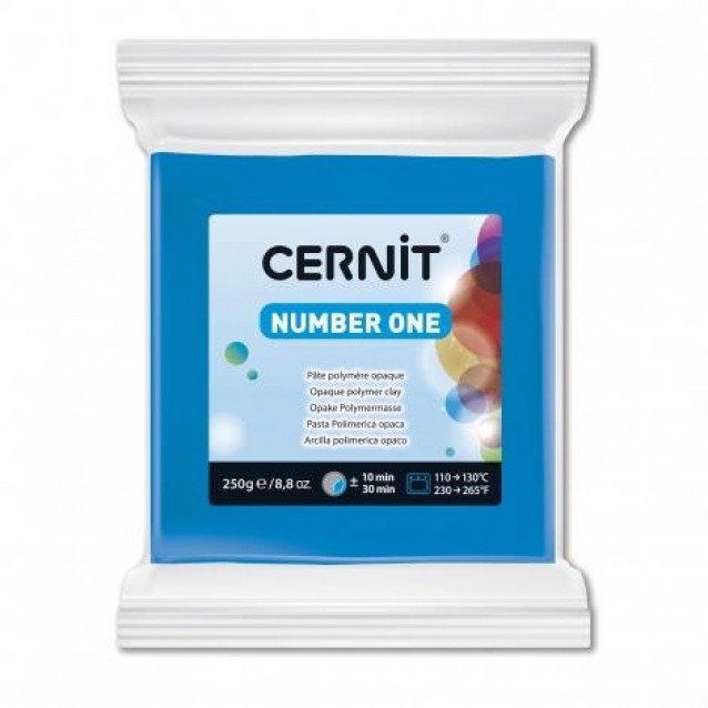 Cernit 250gr Number One No.200 Μπλε