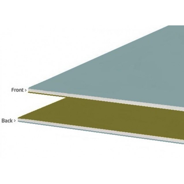 Μακετόχαρτο (Foam Board) 5mm 50x70cm Χρυσό/Ασημί