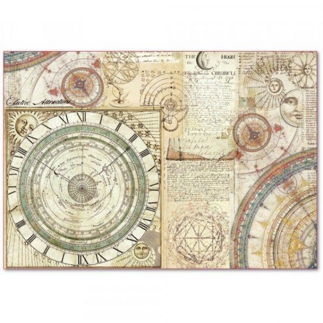 Stamperia Ριζόχαρτο Decoupage 48x33cm Alchemy Astronomy