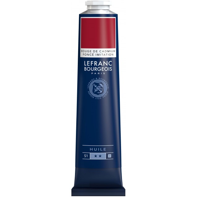 Lefranc & Bourgeois 150ml Fine Λάδι 882 Cadmium Red Deep Hue