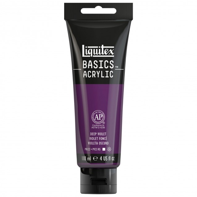 Liquitex Basics 118ml Acrylic 115 Deep Violet