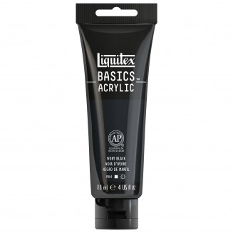 Liquitex Basics 118ml Acrylic 244 Ivory Black