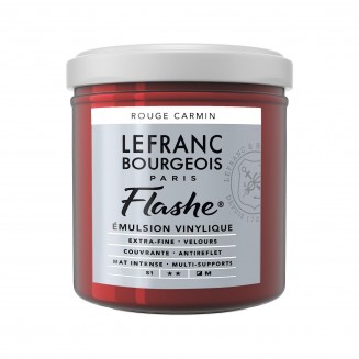 Lefranc & Bourgeois 125ml Flashe Acrylic 366 Red Carmine Series 1