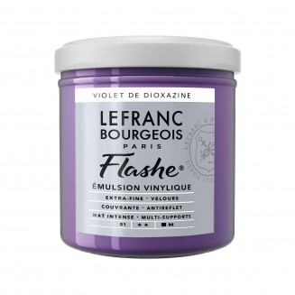 Lefranc & Bourgeois 125ml Flashe Acrylic 473 Dioxazine Violet Series 1