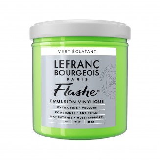 Lefranc & Bourgeois 125ml Flashe Acrylic 554 Bright Green (Vert Eclatant) Series 1