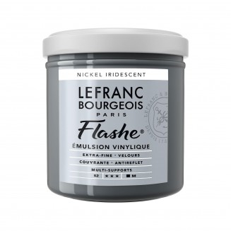 Lefranc & Bourgeois 125ml Flashe Acrylic 833 Series 2 Iridescent Nickel
