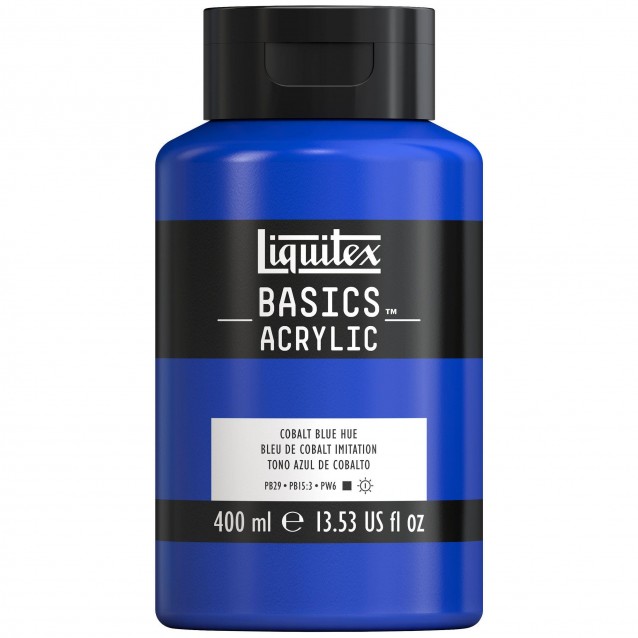Liquitex Basics 400ml Acrylic 170 Cobalt Blue Series 1