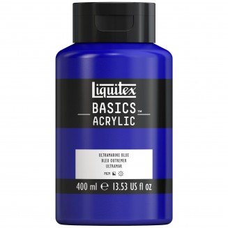 Liquitex Basics 400ml Acrylic 380 Ultramarine Blue