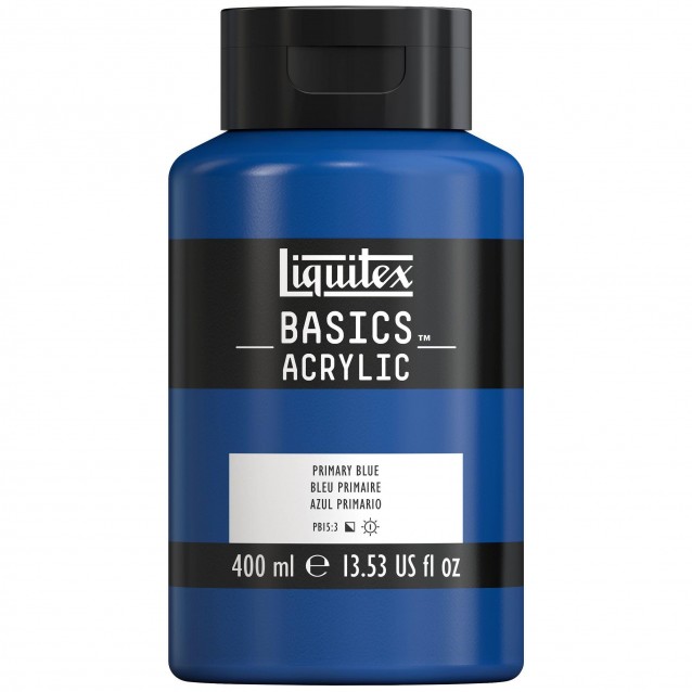Liquitex Basics 400ml Acrylic 420 Primary Blue