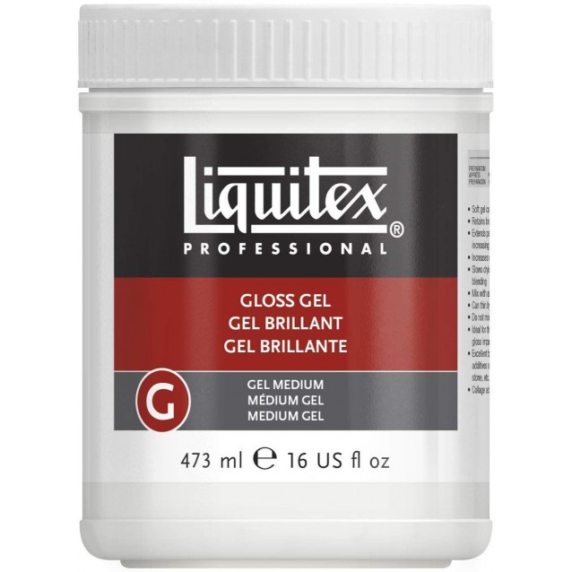 Liquitex Professional 473ml Gloss Gel Medium