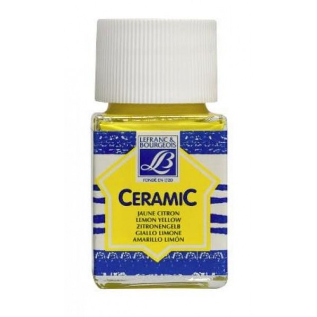 Lefranc & Bourgeois 50ml Ceramic 169 Lemon Yellow